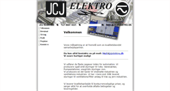 Desktop Screenshot of jcjelektro.dk