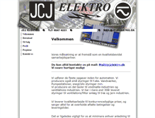 Tablet Screenshot of jcjelektro.dk